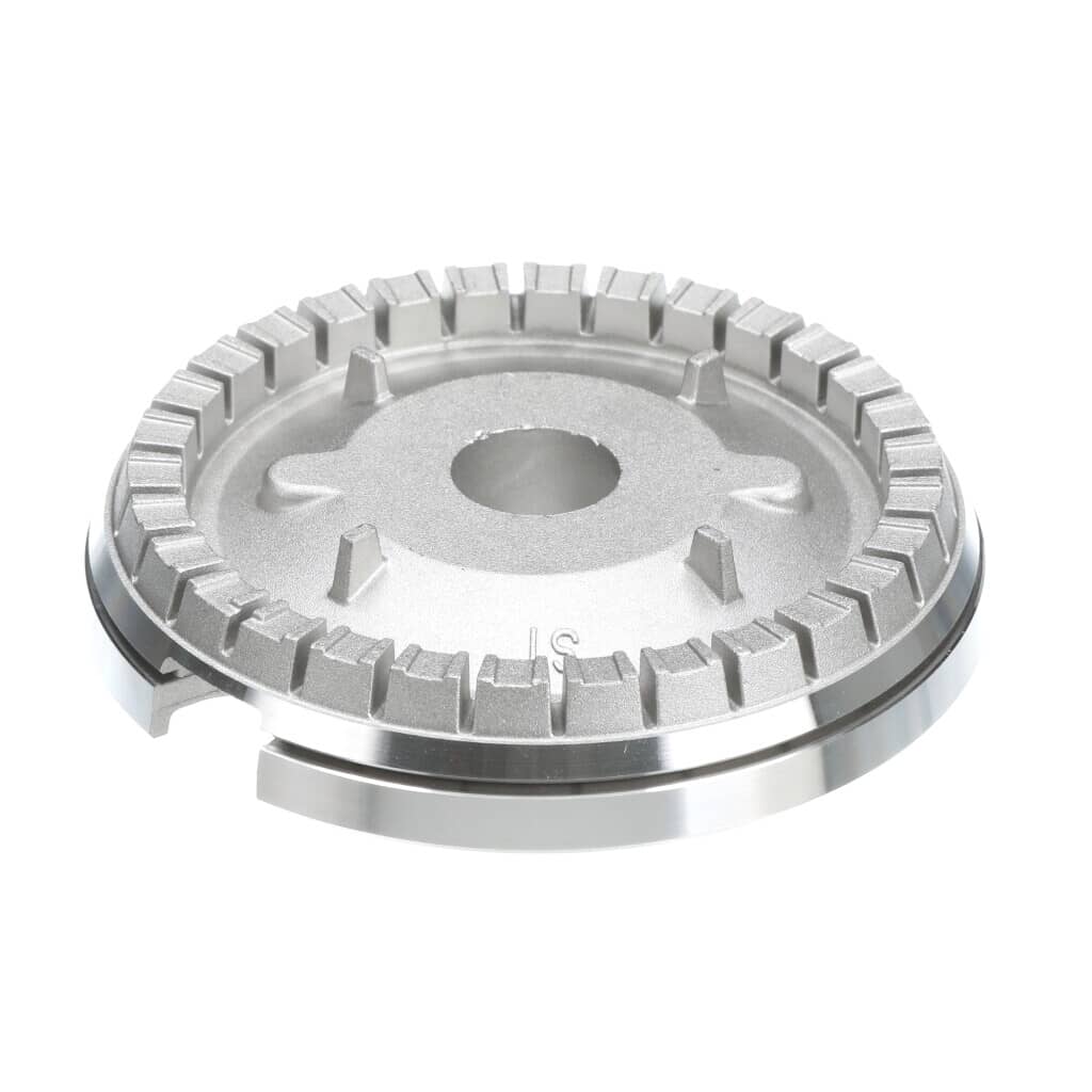 This is a genuine Whirlpool W11436986 STACK BURNER ASSEMBLY-MACH