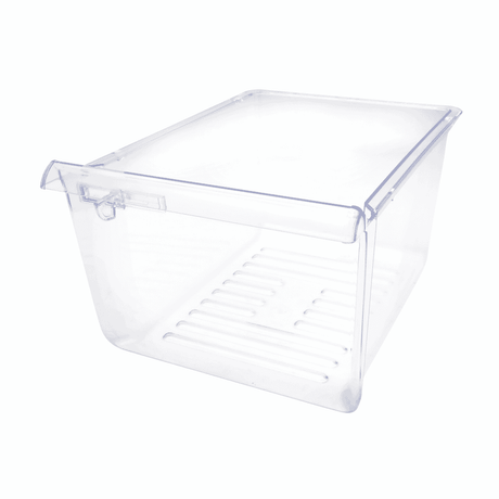 This is a genuine Whirlpool W11475670 CRISPER PAN ASSEMBLY HUM.CTL.(