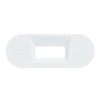 Whirlpool W11545554 BEZEL-LID Lock White