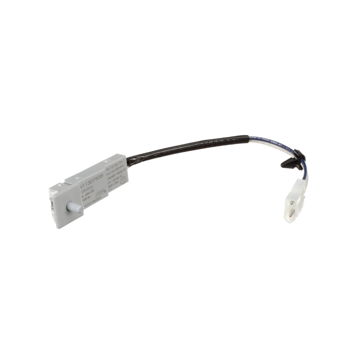 This is a genuine Whirlpool W11551763 DOOR SWITCH, SNAP-IN