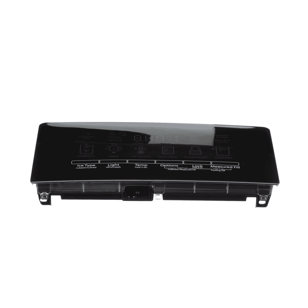 This is a genuine Whirlpool W11556911 UI ASSEMBLY (WHP DOVETAIL) SS