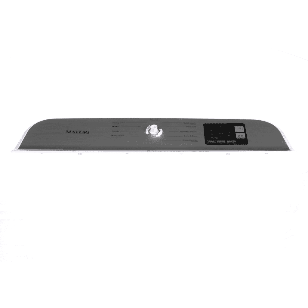 This is a genuine Whirlpool W11561182 FASCIA ASSEMBLY - WSH,MT