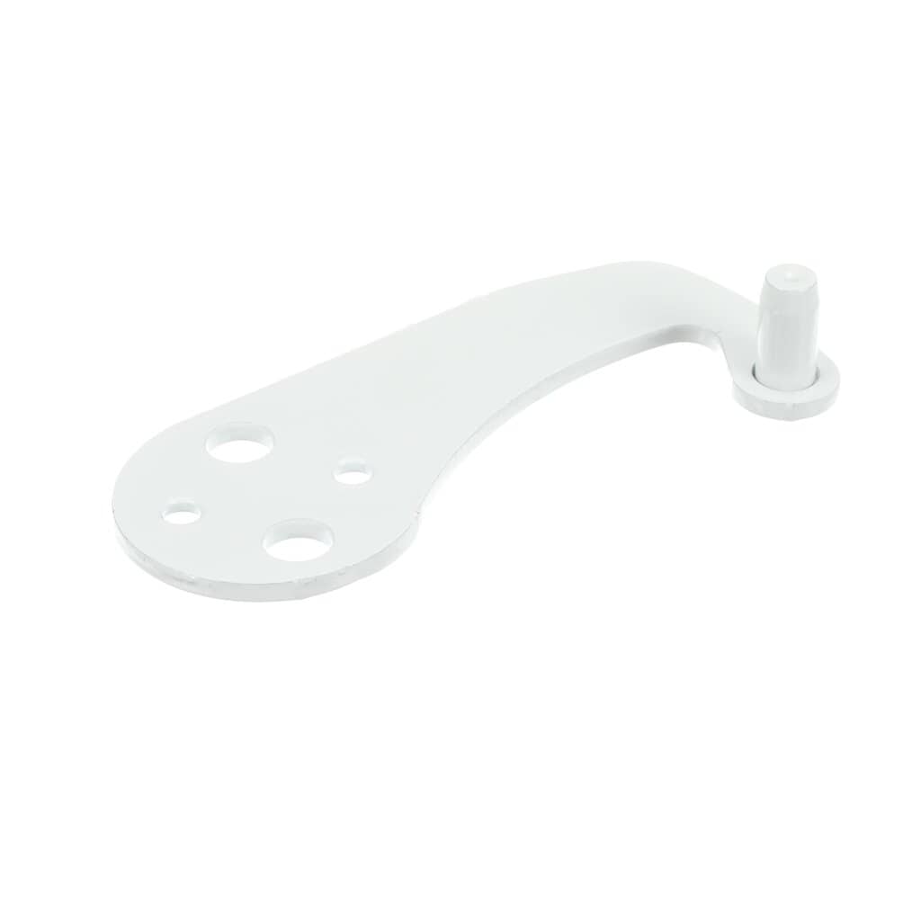 This is a genuine Whirlpool W11573587 TOP HINGE ASSY , RC WHITE