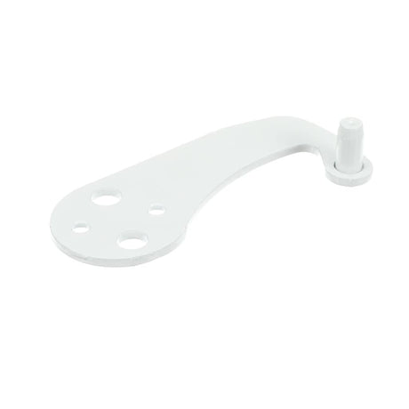 This is a genuine Whirlpool W11573587 TOP HINGE ASSY , RC WHITE