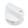 Whirlpool W11620732 Knob,gas,wht,mt