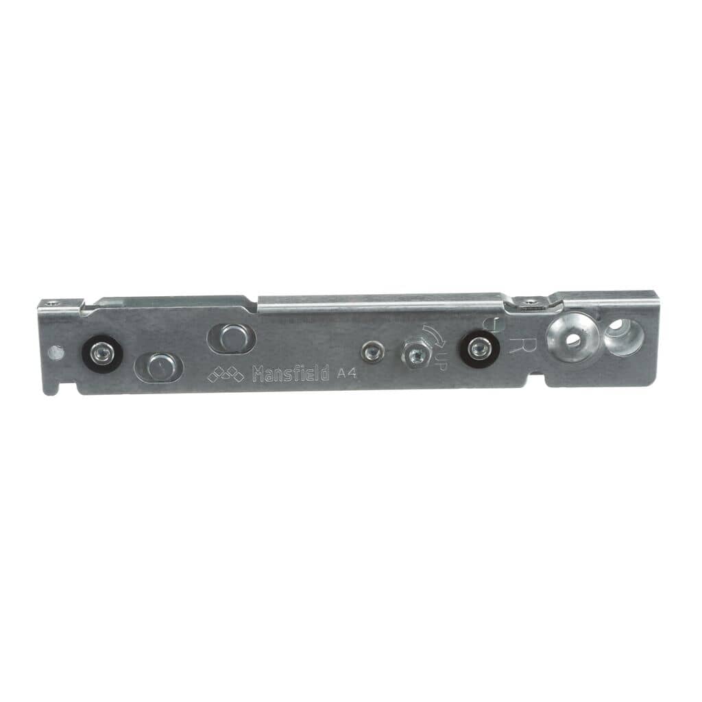 This is a genuine Whirlpool W11712406 HINGE RECEIVER ASSEMBLY-MANSFI