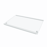 Whirlpool W11735897 Meat Pan Shelf Glass Assy Whit