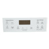 GE WB07X44619 Faceplate GRAPHICS-WHITE
