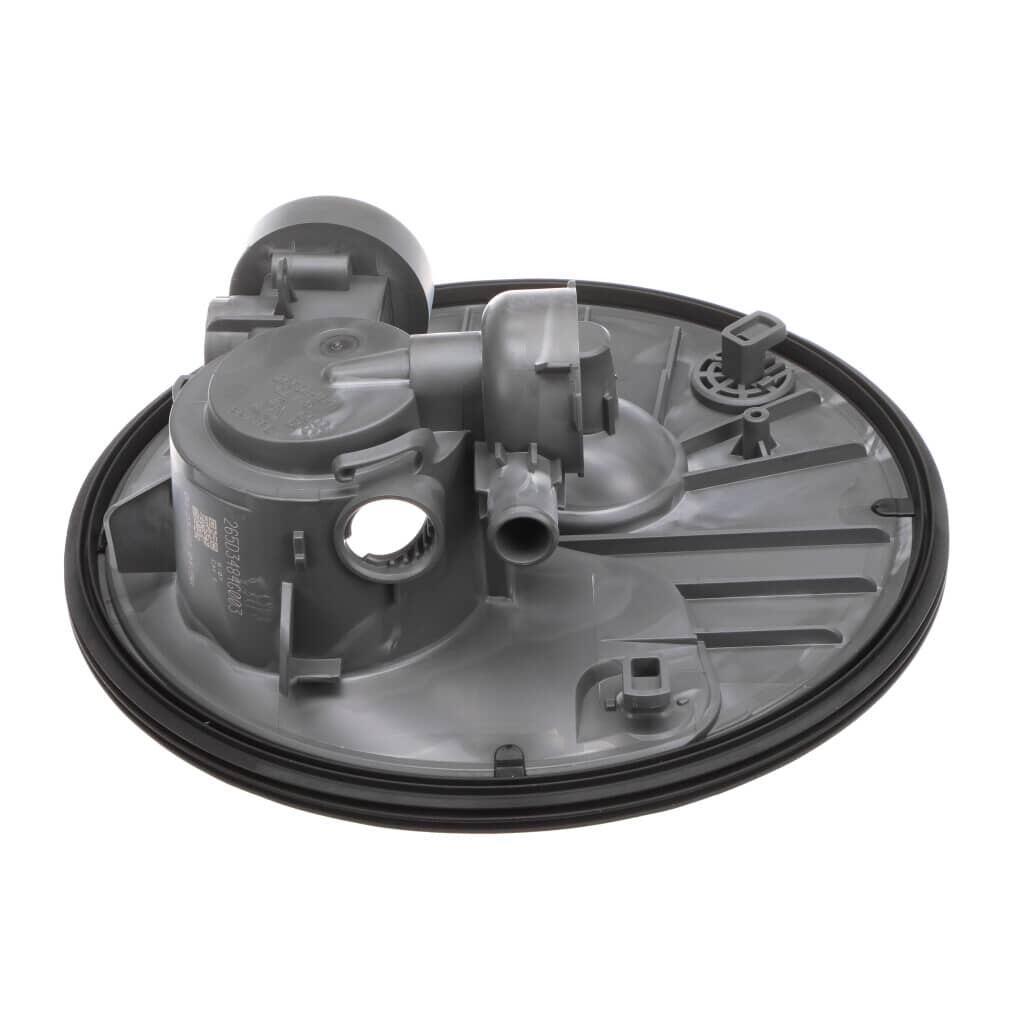 This is a genuine GE WD19X28199 SUMP OVERMOLD AND GASKET SERVI