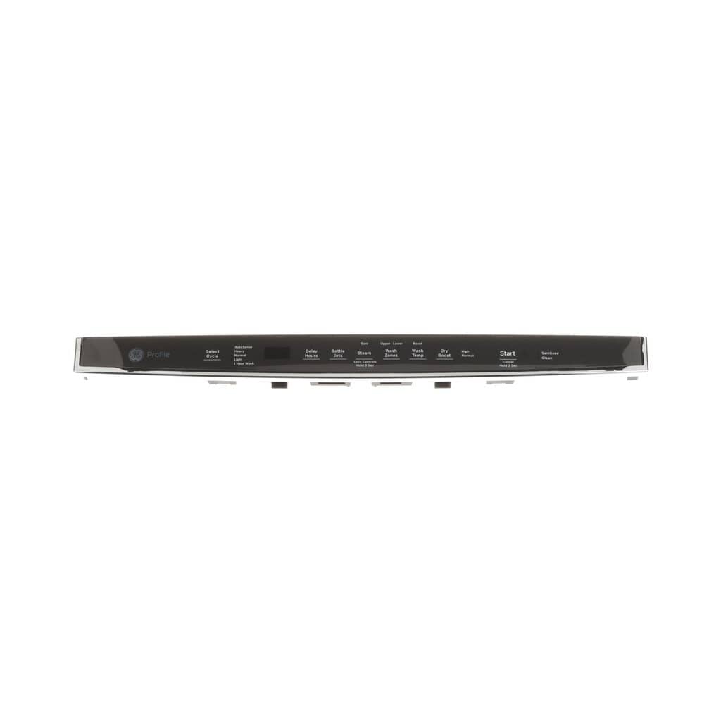 This is a genuine GE WD21X32478 CONFIGURED TOP UI CONTROL WITH