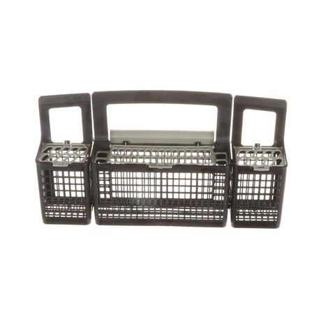 This is a genuine GE WD28X25327 SILVERWARE BASKET ASM WITH RAI