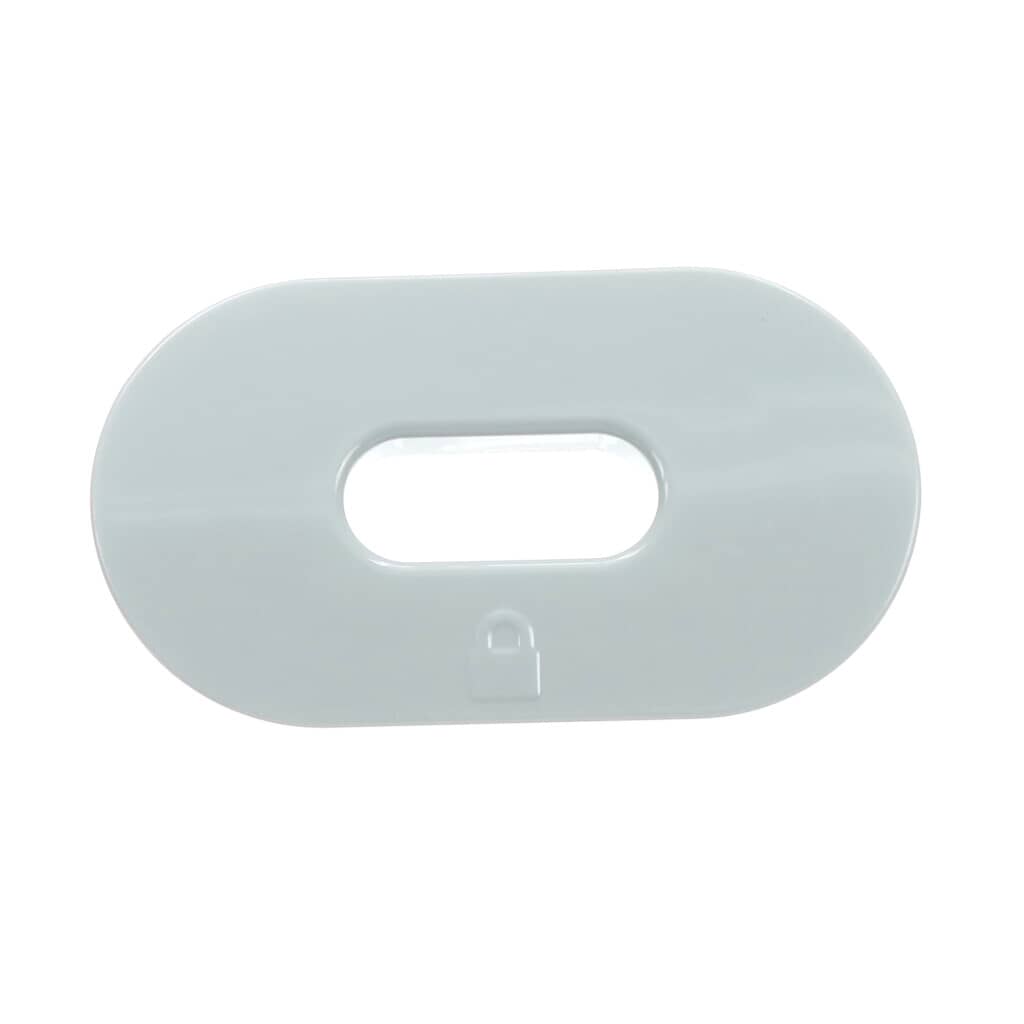 This is a genuine GE WH01X33877 LID LOCK BEZEL