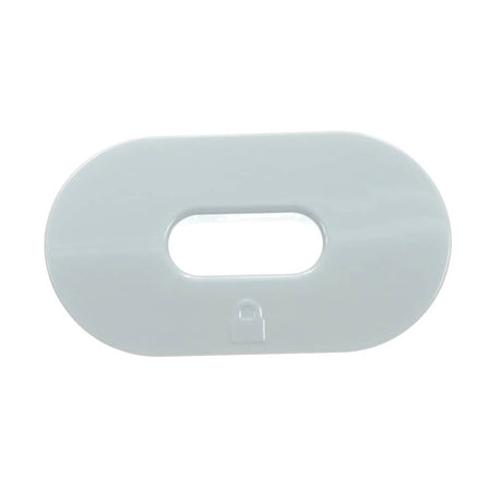 This is a genuine GE WH01X33877 LID LOCK BEZEL