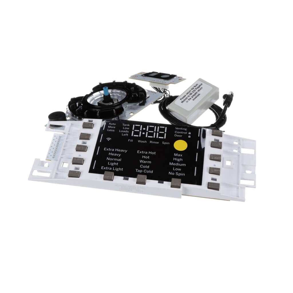 This is a genuine GE WH22X34918 UI BOARD W/SUM &amp; INSTRUCTIONS