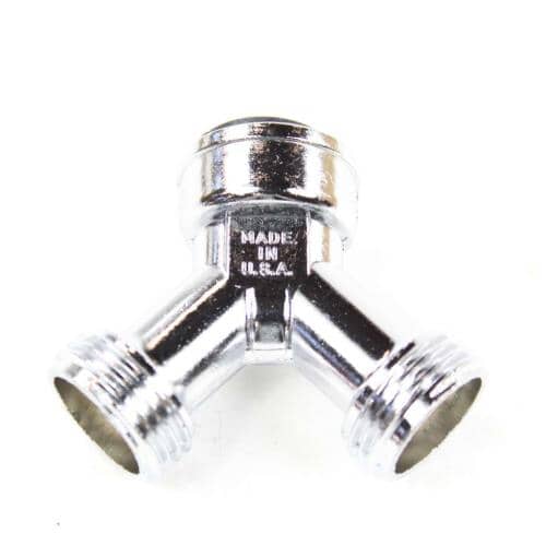 This is a genuine Whirlpool 49586 DRYER HOSE CONNECTOR