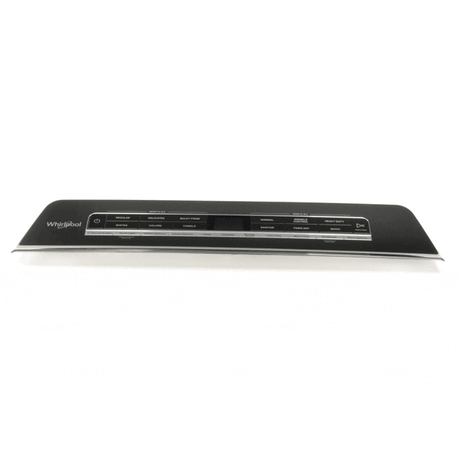 This is a genuine Whirlpool W11419059 CONSOLE FASCIA ASM, DRYER, 27-