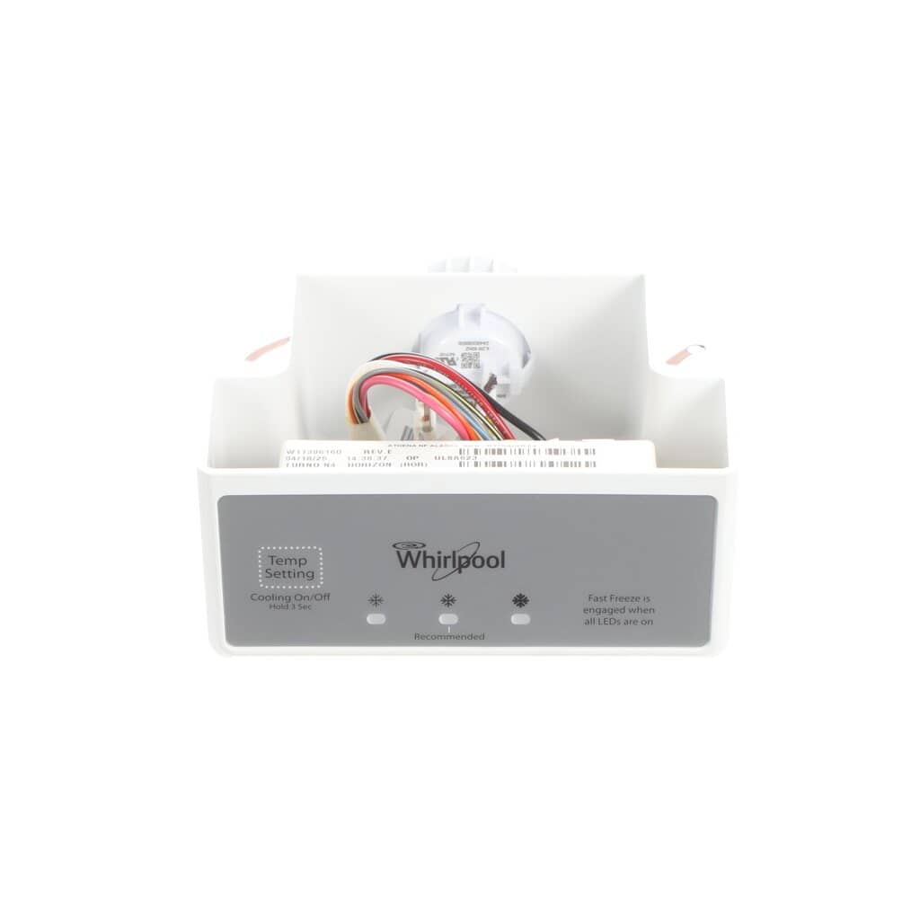This is a genuine Whirlpool W11496873 HOUSING-CNTRL, ASSEMBLY WHPL F