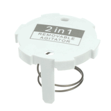 Whirlpool W11510462 IMPELLER CAP ASSEMBLY-WHT