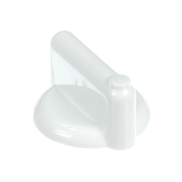 Whirlpool WP74010331 KNOB WHITE