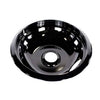 Whirlpool WPW10290350 Black Porcelain Drip Bowl