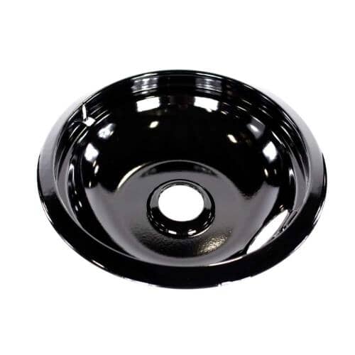 This is a genuine Whirlpool WPW10290350 BLACK PORCELAIN DRIP BOWL