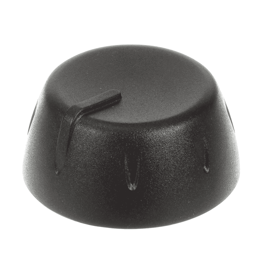 This is a genuine Whirlpool WP8286096BL RANGE SURFACE BURNER KNOB