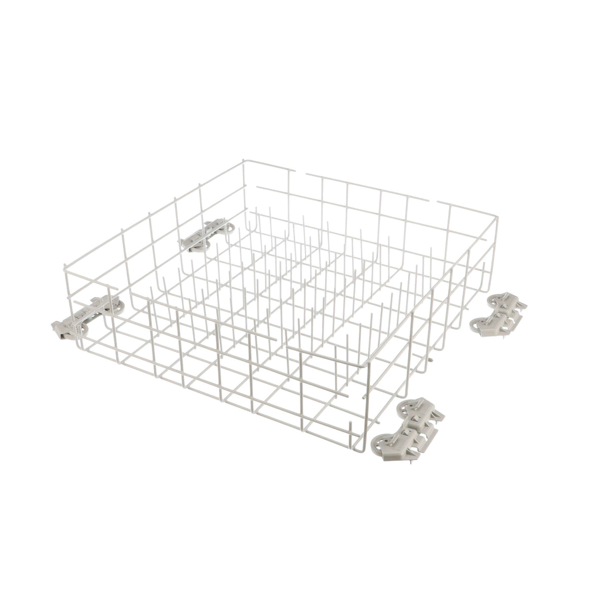 This is a genuine Whirlpool W10134647 LOWER DISHWASHER RACK ASSEMBLY