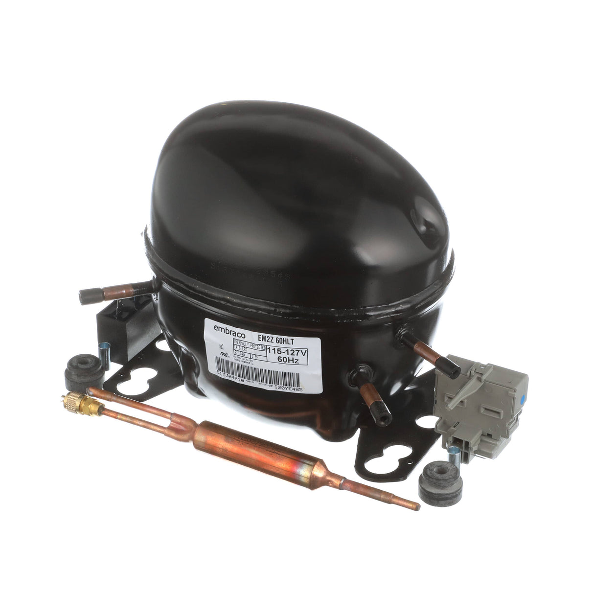 This is a genuine Whirlpool W10233960 COMPRESSOR