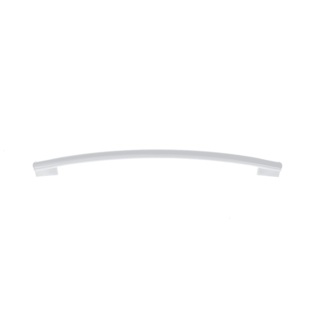 This is a genuine GE WR12X34231 WHITE FREEZER DOOR HANDLE