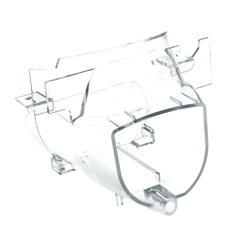 This is a genuine GE WR17X30651 SINGLE TUBE ICE FUNNEL