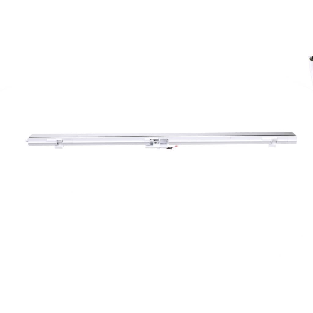 This is a genuine GE WR17X31949 WHITE ARTICULATING MULLION W/