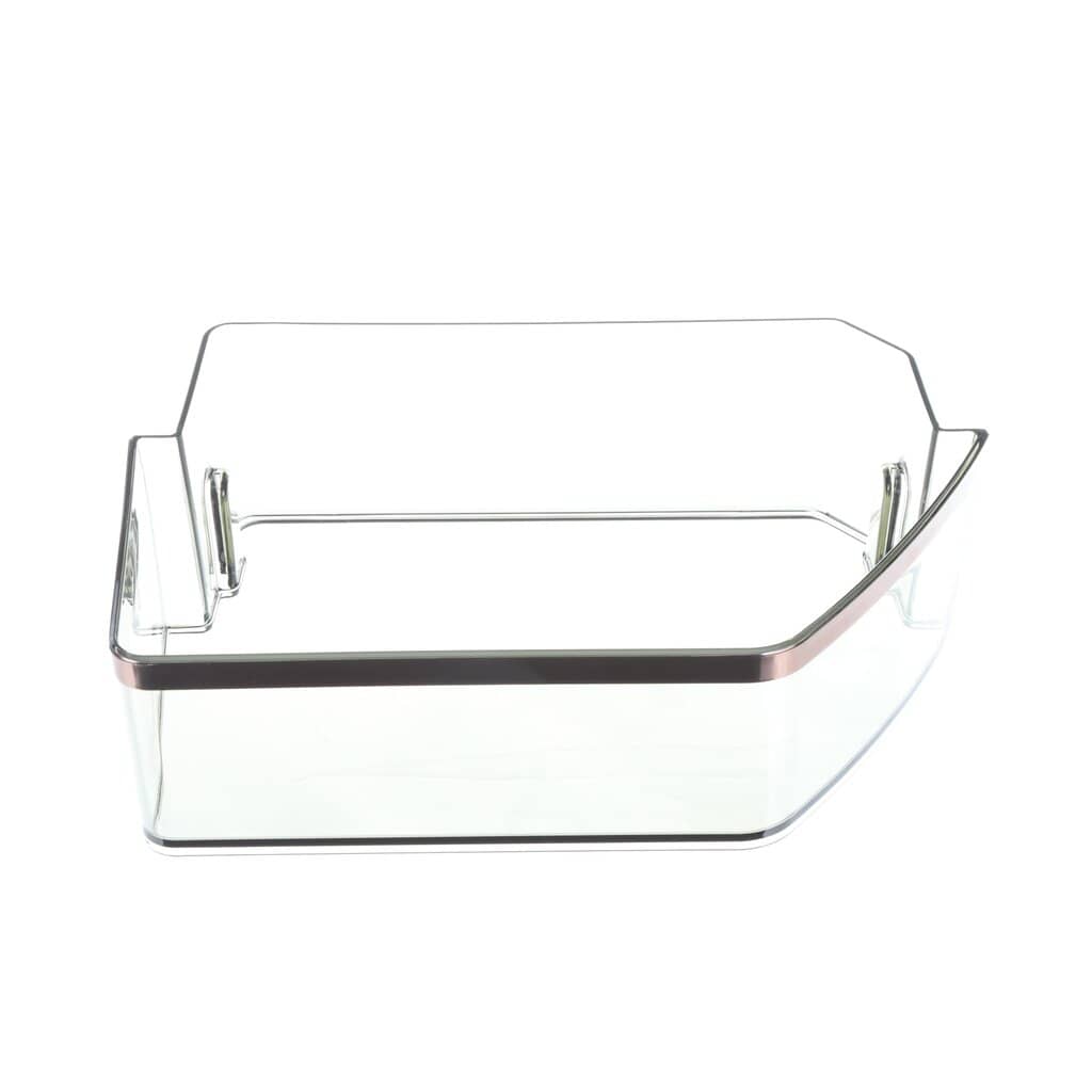 This is a genuine GE WR71X43974 TINTED CENTER RIGHT DOOR BIN