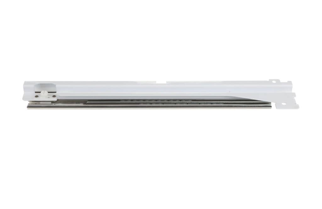 This is a genuine GE WR72X39426 WHITE FREEZER LOWER BASKET SLI