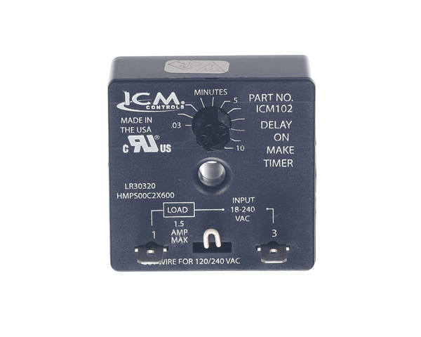 This is a genuine York S1-ICM102B RELAY,TIME DELAY,DOM,10-MIN AD