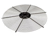 York S1-02647776000 FAN GUARD, 24 INCH,BLACK,FLAT,