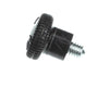 York S1-02924412000 DOOR KNOB (BLACK) LONG COLLAR,