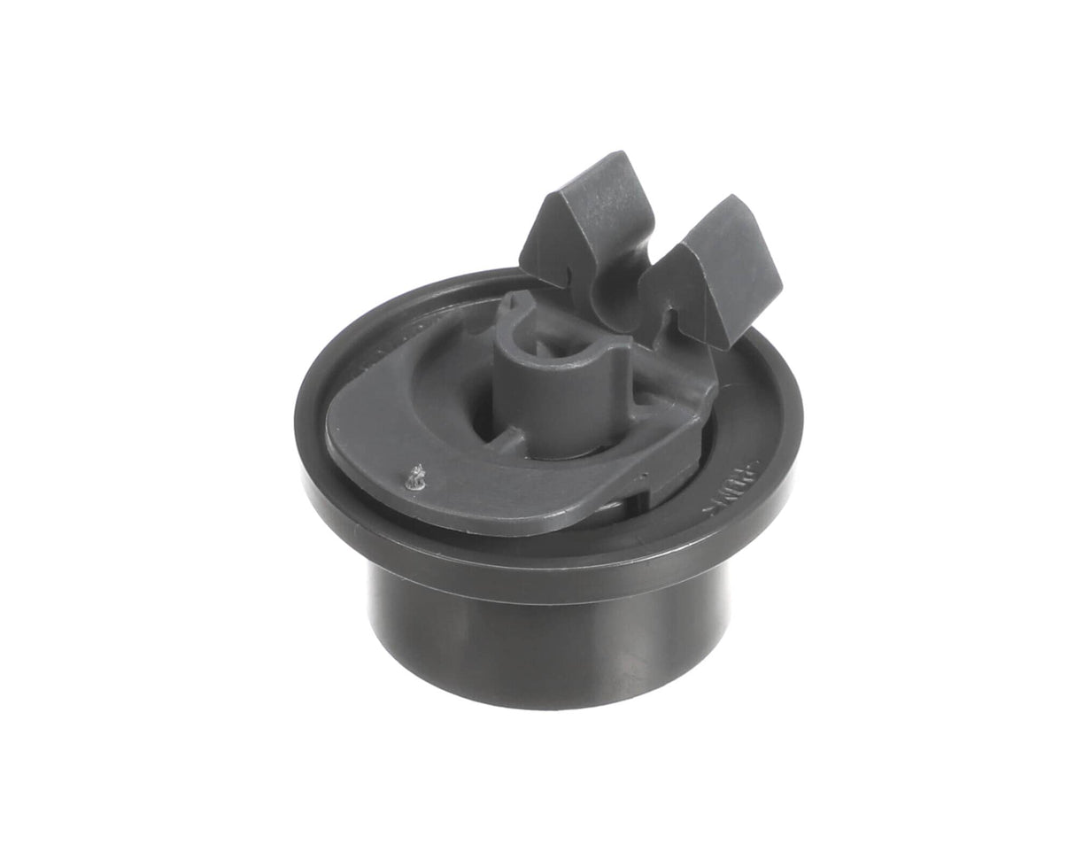 This is a genuine GE WD12X27747 LOWER RACK ROLLER AND STUD ASS