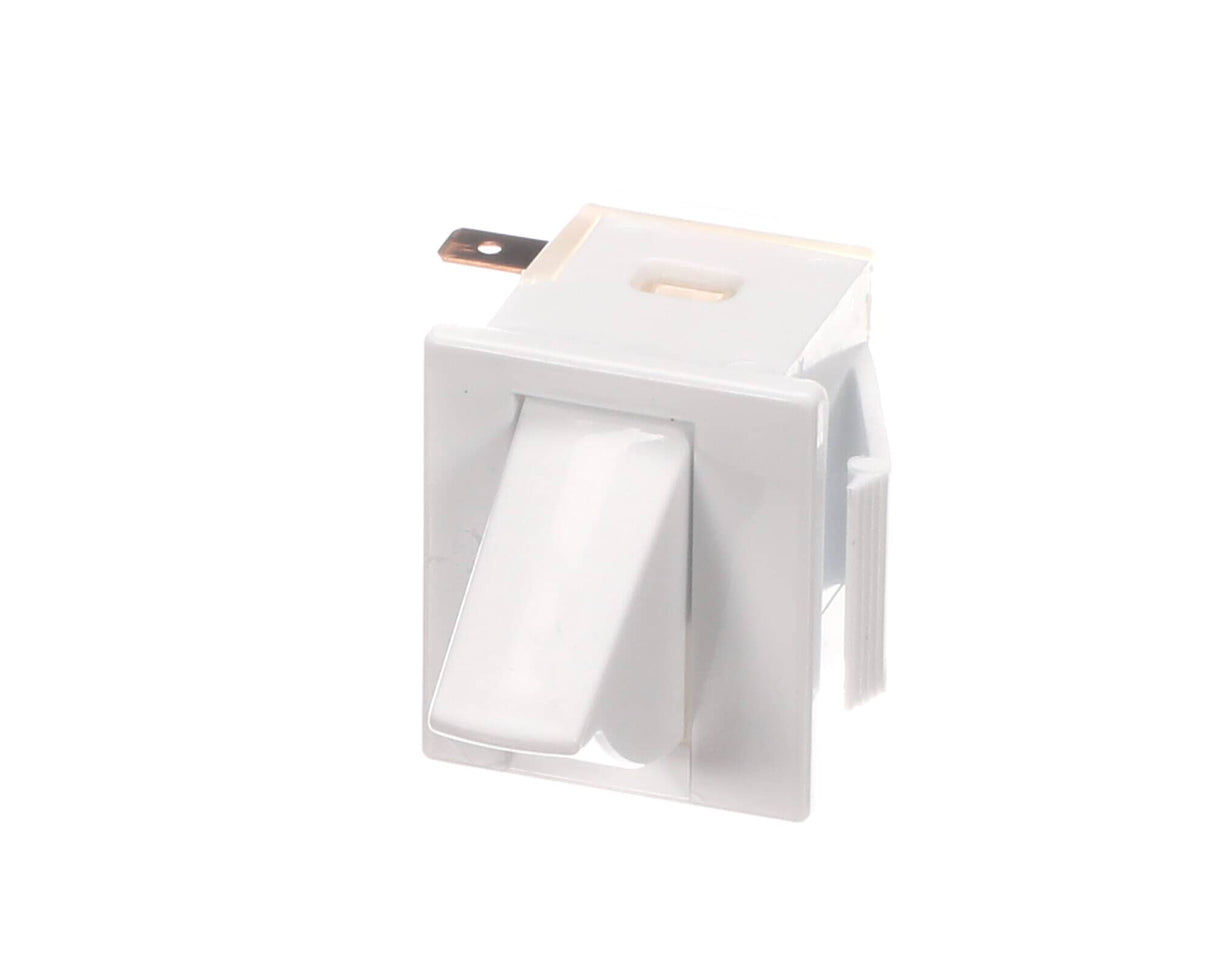 This is a genuine GE WR23X31507 REFRIRATOR DOOR LIGHT SWITCH