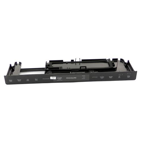 This is a genuine Electrolux 5304518473 CONSOLE ASSEMBLY,W/OVERLAY,BLA