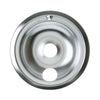 GE WB31T10011 8 INCH CHROME BURNER BOWL - EL