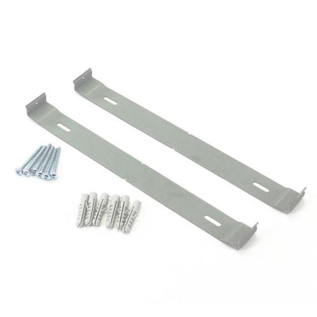 This is a genuine Bertazzoni Z350043 KIT 2 BRACKET UPPER CHIMNEY