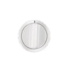 Electrolux 131859104 KNOB,DRYER TIMER,WHITE/DARK GR