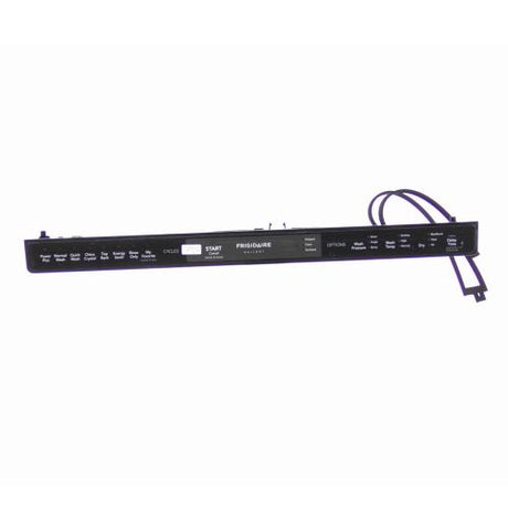 This is a genuine Electrolux 5304520008 CONSOLE ASSEMBLY,W/OVERLAY,BLA