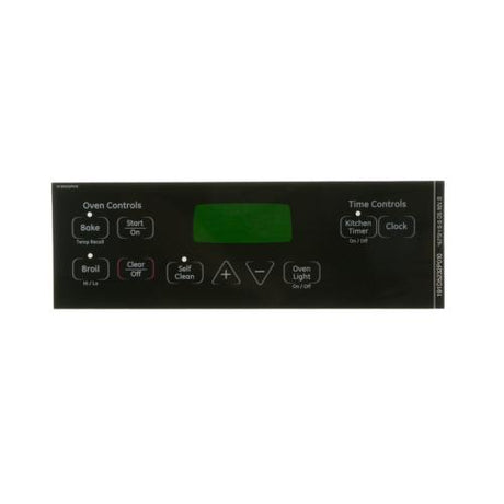 GE WB27T11013 FACEPLATE GRAPHICS (BK)