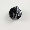 Electrolux 5304491873 KNOB,TOP VALVE,BLACK,(4)