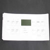 Electrolux 316419354 OVERLAY,CLOCK,WHITE,ES330I,20A