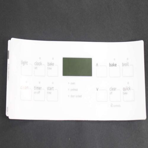 Electrolux 316419354 OVERLAY,CLOCK,WHITE,ES330I,20A
