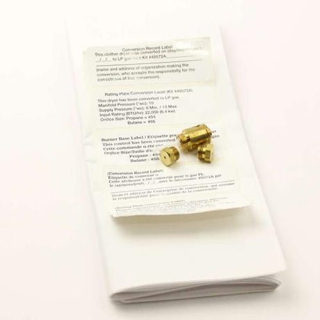 Whirlpool 49572A GAS DRYER CONVERSION KIT