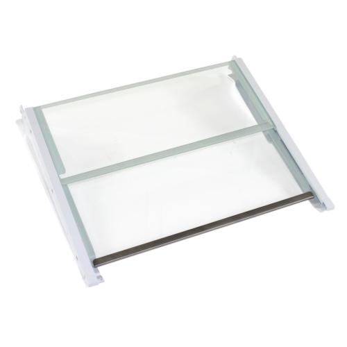 This is a genuine Midea 12531000013830 FOLDING BRACKET GLASS SHELF AS