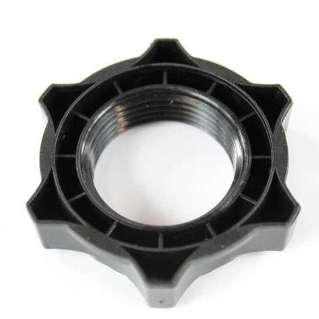 This is a genuine Midea 12156000001419 PLASTIC NUT (BLACK)